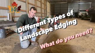 Different Types of Landscape Edging