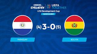 PARAGUAY vs. BOLIVIA | HIGHLIGHTS | MEN'S UEFA CONMEBOL DEVELOPMENT CUP