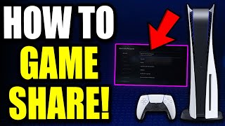 How To Game Share On PS5! PS5 Game Share Easy Method! screenshot 4