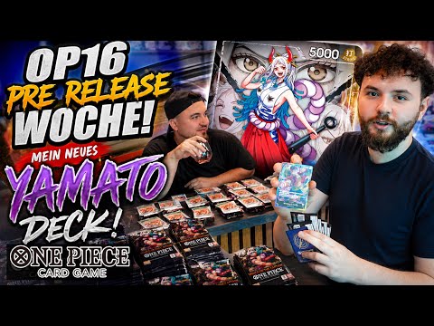 Meine OP16 Pre Release Woche und mein NEUES OP16 Yamato Deck! 😍🔥