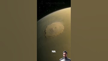 The tallest mountain in the solar system #mars #space #nasa #astronomy #shorts  #spacelovers