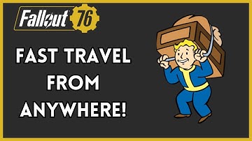 Fast Travel From Anywhere While Over-Encumbered! Fallout 76