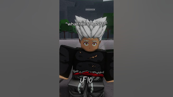 When you get saved by your Older Brother in ROBLOX Saitama Battlegrounds