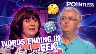 Name The Most Obscure Word You Can Think Of That Ends In ..Eek Pointless