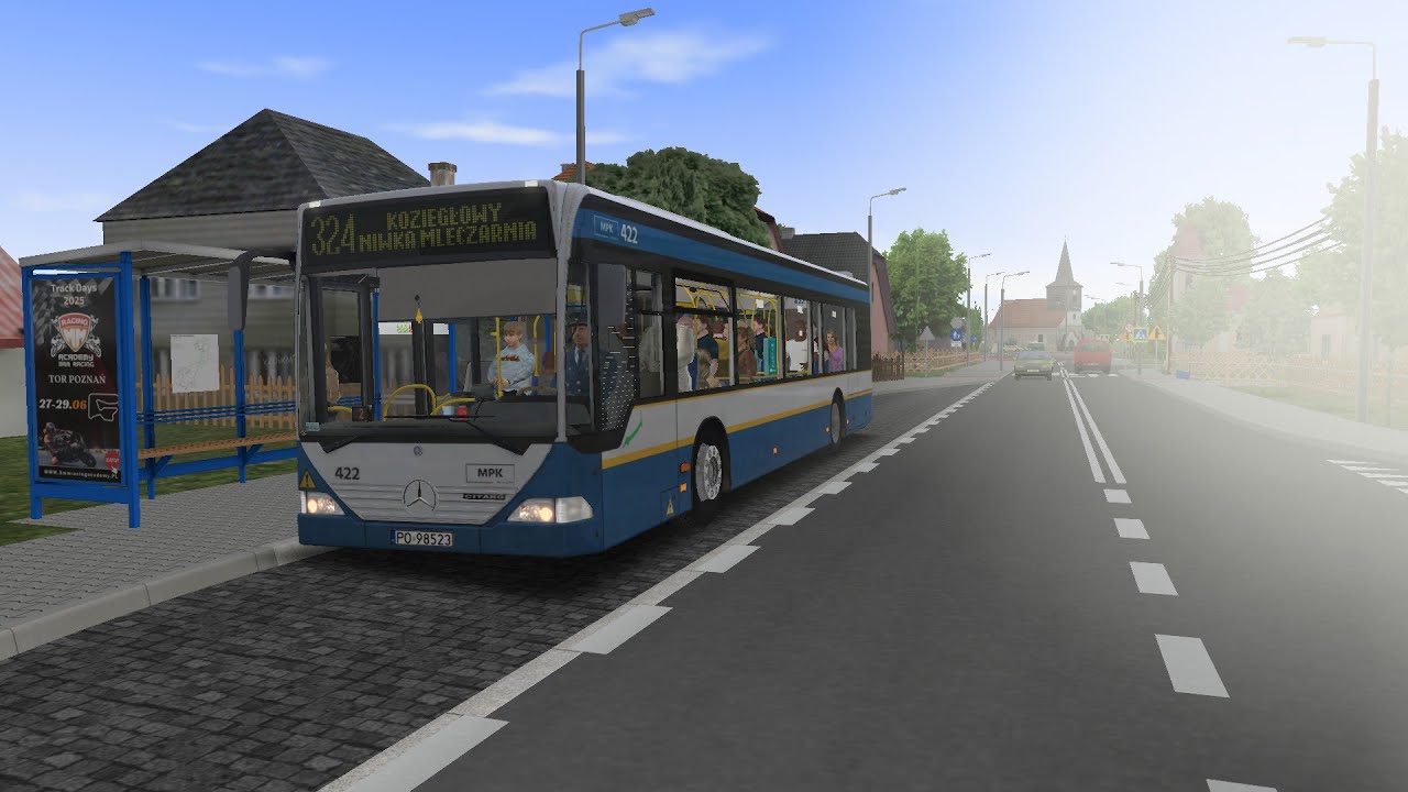 Linia 324 kierunek Niwka Mleczarnia | vZDiKM | OMSI 2