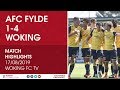 Fylde Woking Goals And Highlights