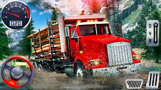 Mud Truck Offroad Driving Simulator 2024 - Transport Mountain Hill Climb Drive - Android GamePlay