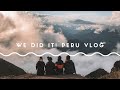 WE DID IT! | MACHU PICCHU INCA TRAIL TRAVEL VLOG!