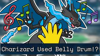 I Put BELLY DRUM On Mega Charizard X in Pokemon Champions