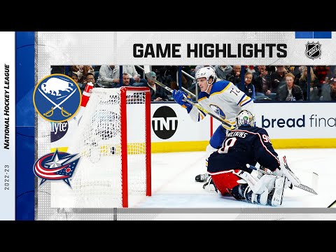 Sabres @ Blue Jackets 12/7 | NHL Highlights 2022