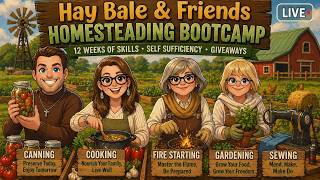 Week 9 Homesteading Bootcamp LIVE: Soil & Fertilizer Tips + $10 Amazon Gift Card Giveaway!
