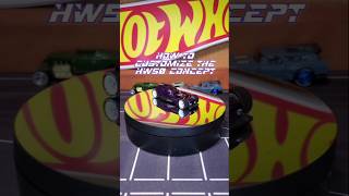 Upgrading Your Fantasy Hotwheels "How To Customize The HW50 Concept" #hotwheels #diecast #custom