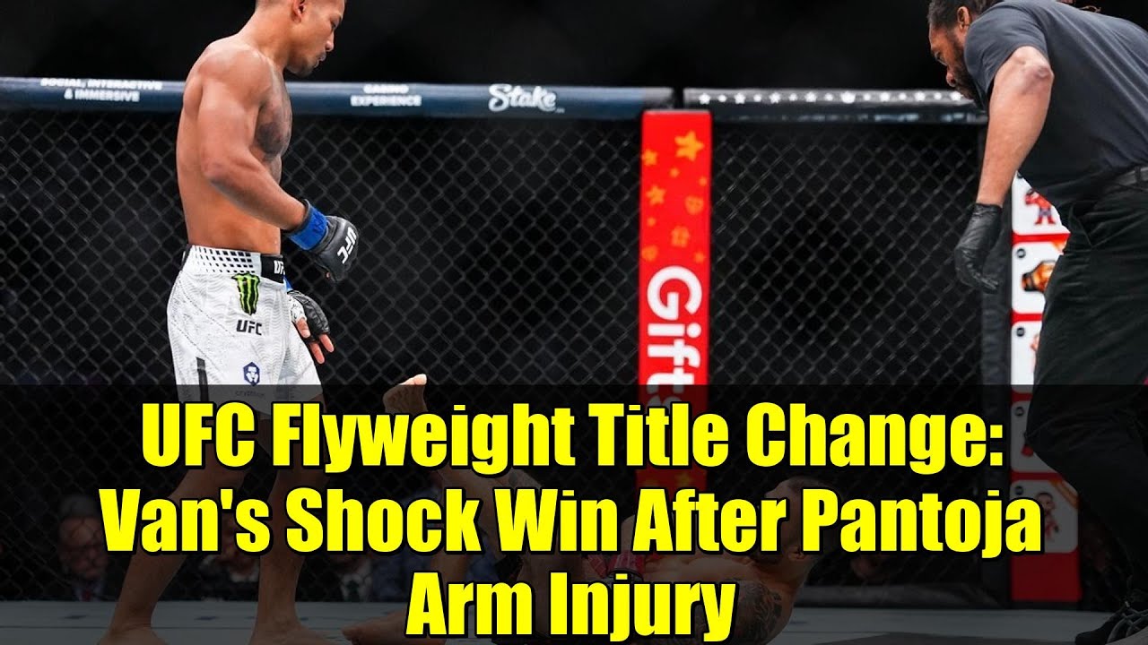 Изменение титула чемпиона UFC в наилегчайшем весе: шокирующая победа Вана после травмы руки Панто...