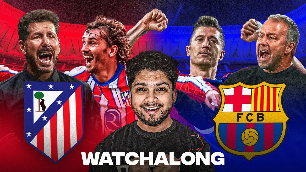 Atletico Madrid vs Barcelona Copa Del Rey Live Watchalong - YouTube