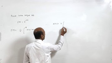 Lecture 54-Fourier sine and cosine integrals