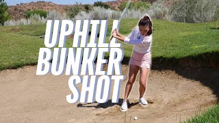 3 common uphill lie bunker shot mistakes are... | Salted Bunker Series (Ep. 2)