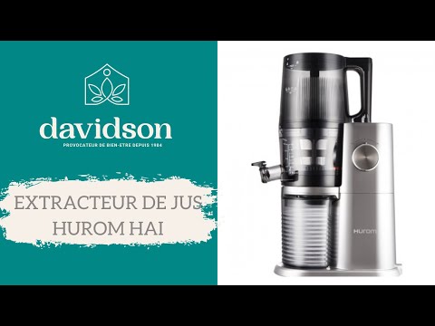 Extracteur de jus HUROM HAE - TEST + UNBOXING 