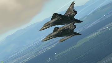 DCS - Mirage 2000C trainning (ILS Approach)