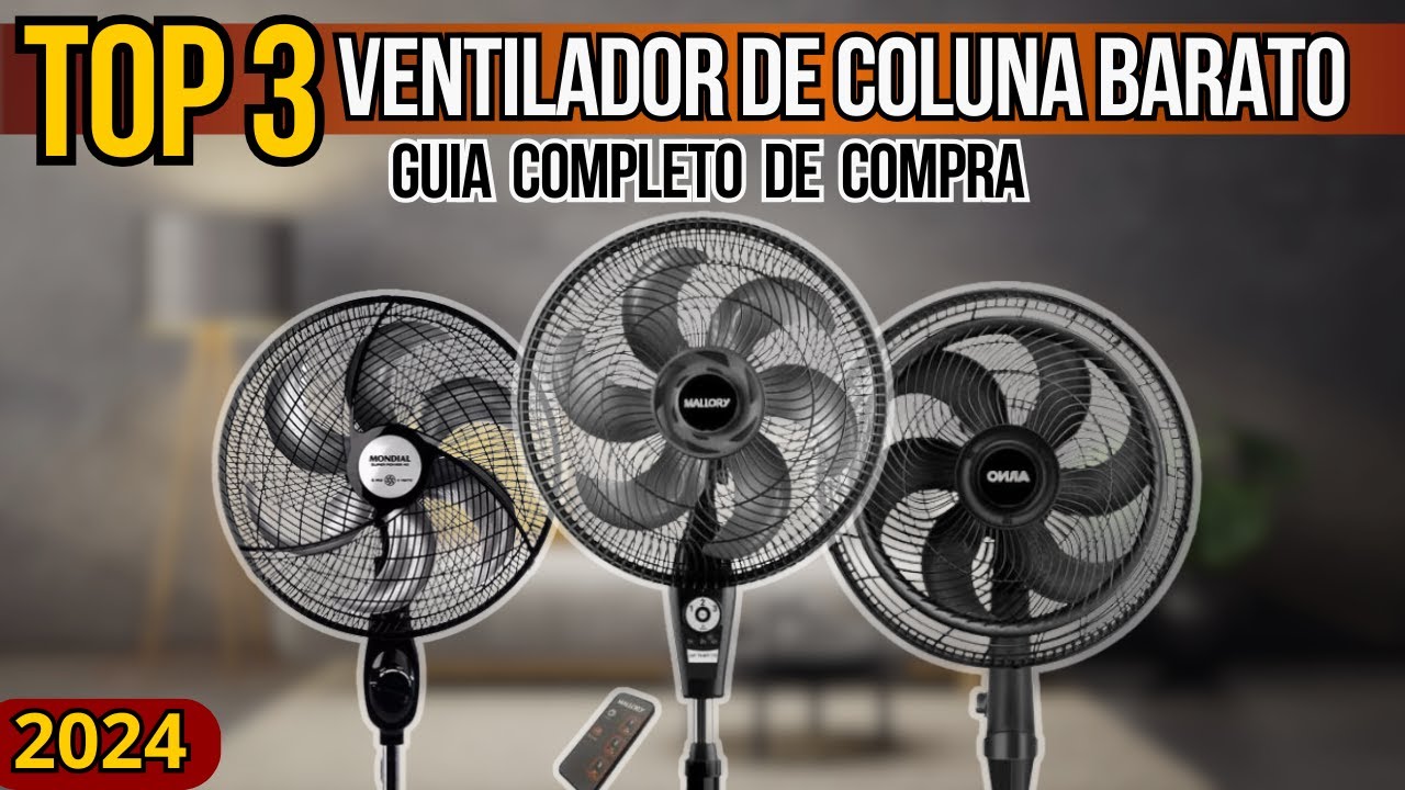 Qual é o MELHOR Ventilador de Coluna Custo-Benefício em 2024 | Análise ...