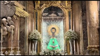 Un minuto junto a la Virgen del Pilar del día  31 :7:25