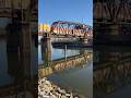 Train Crossing Swing Bridge Fraser River #Train #Bridge