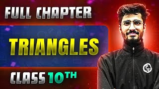 Triangles FULL CHAPTER | Class 10th Mathematics | Chapter 6 | Udaan