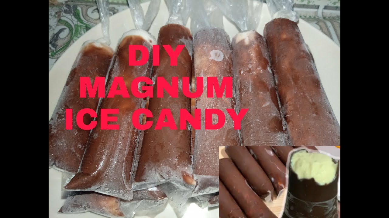 PAANO GUMAWA NG DIY MAGNUM ICE CANDY I HOW TO MAKE DIY MAGNUN ICE CANDY