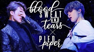 Blood Sweat & Tears ╳ Pied Piper || BTS Mashup