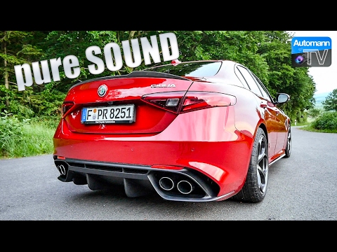 Alfa Giulia Quadrifoglio (510hp) – pure SOUND (60FPS)