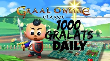 How to get 1000+ gralats by running quest(graal classic)
