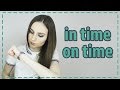 Разница между IN TIME и ON TIME ⏰ - English Spot