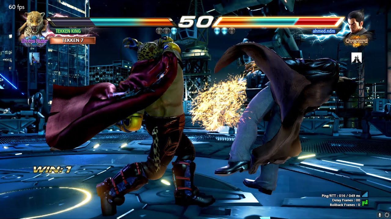 Combo infinito do King no tekken 7 #tekken #vídeogame #vídeos