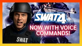 👮‍♂️ Talk to Your Team! SWAT 4 Voice Commands Mod Showcase 🔊👊 Elite Force Mod Gameplay!