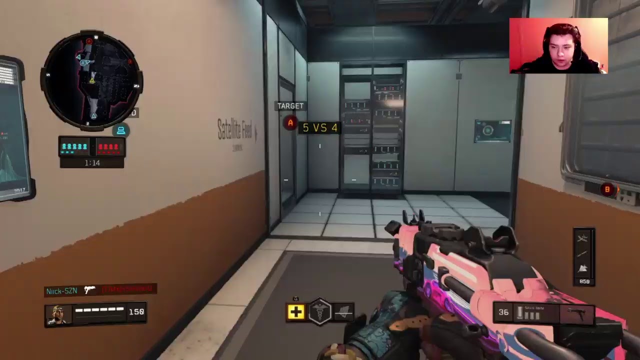 I used Optic Scump's Saug class setup      | Call Of Duty Bo4