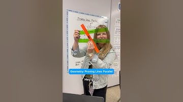 Geometry: Proving Lines Parallel #iteachalgebra #geometry #iteachmath #math #mathematics
