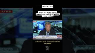 WOW: Fox News reveals Republicans are UNDERWATER in new polling