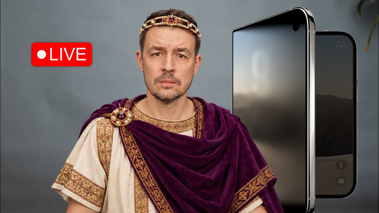 Wielki test składanego iPhone'a  i upadek Cesarstwa Rzymskiego - Tech Week. 썸네일