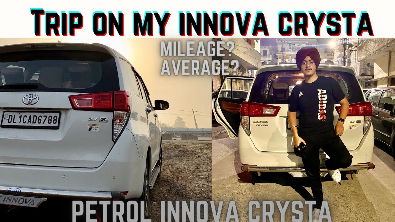 INNOVA CRYSTA PETROL 2021 || A small trip on my innova crysta ...
