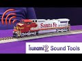 Tsunami2 sound tools to make your locomotive sound more realistic