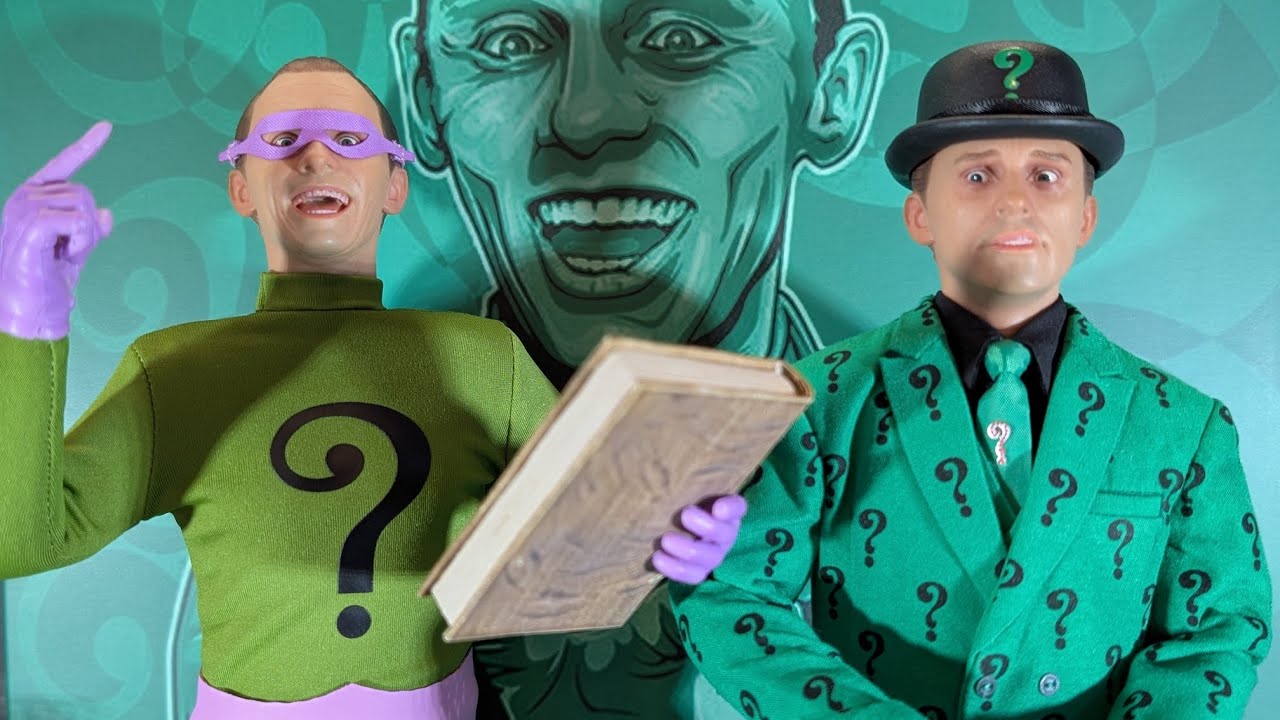 Mars Toys Enigma Villain (The Riddler) Figure Review - YouTube