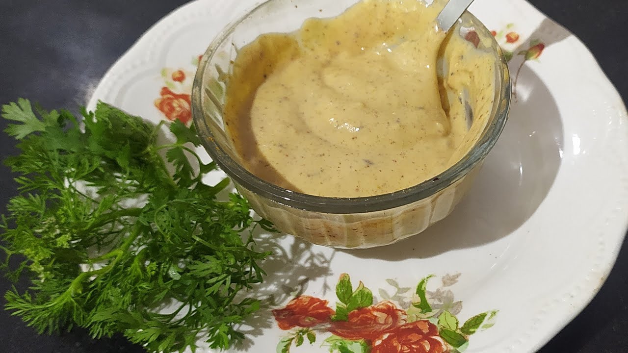 Tandoori Mayonnaise/Homemade Tandoori Mayonnaise YouTube