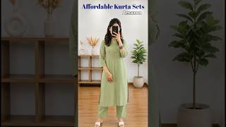 Comment for links #kurthaset #affordablefinds #collegewear #officewearstyle #amazonfashionfinds