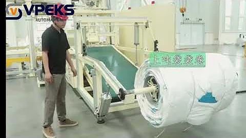 Fully Automatic Jumbo bag packing machine with Automatic Ton Bag Feeder