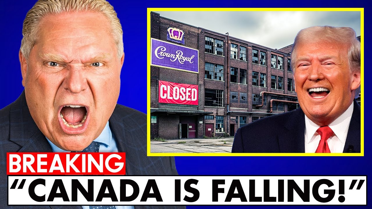 Canada EXPLODES As Crown Royal SHUTS DOWN Production -  Ford FREAKS OUT!