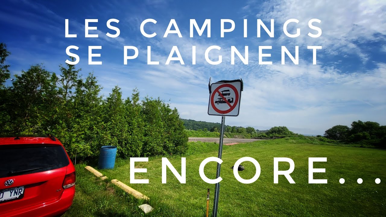 Les campings se plaignent encore