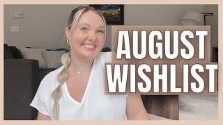 AUGUST WISHLIST *new series* | All Things Fashion, Beauty, Home + Lifestyle by ALISHA J POOLE 87 views 1 year ago 10 minutes