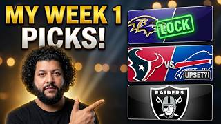 🏈 MY WEEK 1 NFL PICKS! | 2026 NFL Season