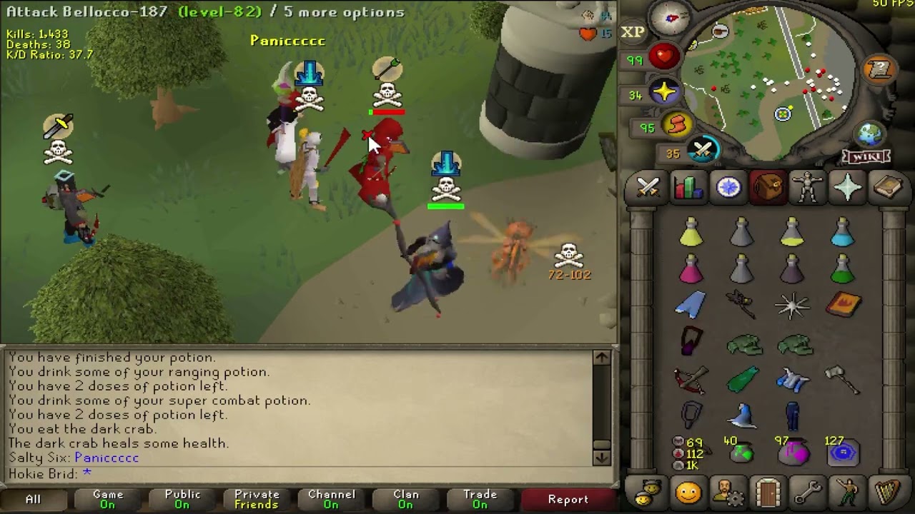 PKing with My D Schlong In RuneScape