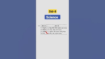 TET 2 exam, Part 2 - science, standard-8, chapter-3 #tet #science  #educational #shorts  #gk#short