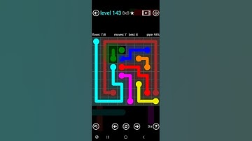 How To Solve Flow Free Interval Pack Level 143 8x8 Board Walk Through Solution Walkthrough